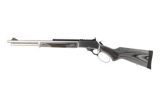 Marlin 1895 SBL stainless lever action rifle with big loop lever and picatinny rail